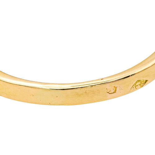 Bague 56 Bague Or jaune Diamant 58 Facettes 578214CD