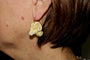 Boucles d'oreilles Boucles d'oreilles antiques ivoire sculpté 58 Facettes 7276