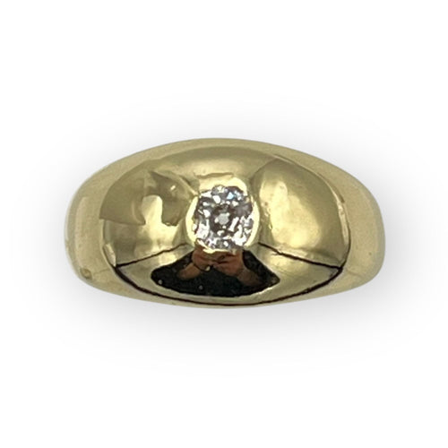 Sarı altın pırlanta bilezik yüzük