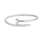 Bracelet CARTIER - Bracelet Juste un Clou en or blanc 58 Facettes