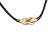 Collier collier FRED chance infinie or rose ras du cou cordon choker 58 Facettes 247059