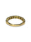 Bague 47 Demi-alliance or jaune et diamants 1 ct 58 Facettes 0006201