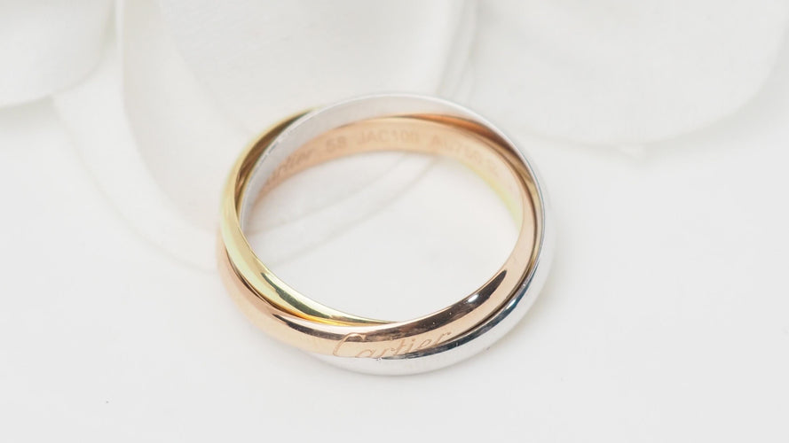 Bague Bague Trinity 3 ors de Cartier 58 Facettes