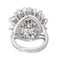 Bague 50 Bague Cocktail Platine Diamant 58 Facettes 4585551RV