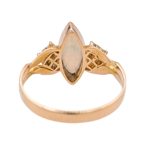 Bague 52 Bague Or rose Opale, Diamant 58 Facettes 3877323CN