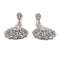 Boucles d'oreilles Boucles d'oreilles or blanc & diamants 58 Facettes