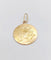 Pendentif Médaille antique or rose 18k angelot (circa 1924) 58 Facettes A06135