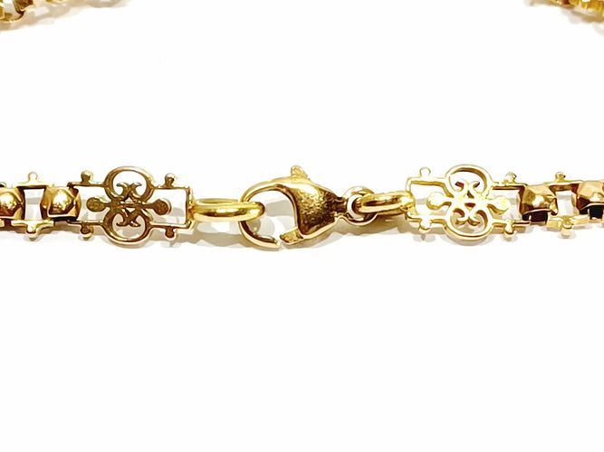 Bracelet Bracelet en or rose et perles 58 Facettes