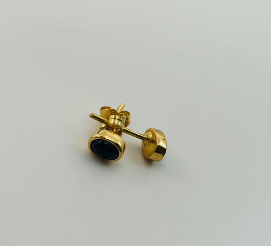Boucles d'oreilles Boucles d'oreilles en or jaune avec émeraudes 58 Facettes 50059