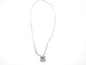 Collier Collier or blanc 750 mil étoile en diamants 58 Facettes