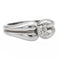 Bague 54 Bague Solitaire Or blanc Diamant 58 Facettes 578383CD
