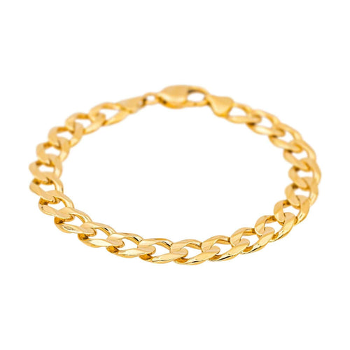 Bracelet Bracelet  Maille Gourmette  Or jaune 58 Facettes 4650567CN