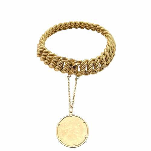 Bracelet Bracelet or jaune (circa 1860) 58 Facettes