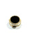 Bague 59 Ginette NY - Bague en or rose 18 carats et onyx 58 Facettes
