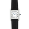 Montre Cartier - Montre Tank Must Medium cadran ivoire chiffres romains 58 Facettes