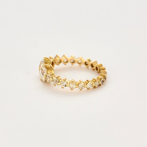 Bague 51 Bague toi et moi, or jaune et diamants 58 Facettes 250015