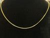 Collier Chaine maille gourmette or jaune 58 Facettes LP726