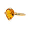 Bague 54 Bague  Or jaune Citrine 58 Facettes 4098651RV