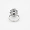 Bague Bague Marguerite en Or blanc 18k Saphir 58 Facettes NAR0342