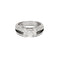 Bague 49 Bague bandeau or gris et diamants 58 Facettes LJ13