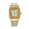 Montre CARTIER - Santos - Montre vintage acier et or 58 Facettes 250109