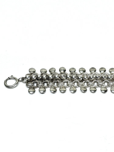 Bracelet Bracelet à motifs de boules en argent 58 Facettes