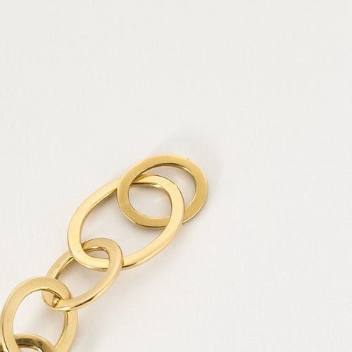 Bracelet Bracelet en or jaune à maille ronde 58 Facettes TAR1251