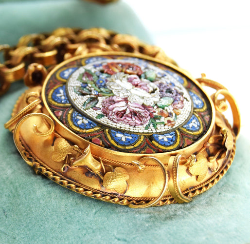 Bracelet Ensemble de micromosaïques en 3 pièces 1850 58 Facettes