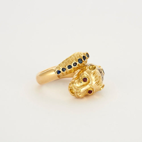 Bague 56 Bague Féline 58 Facettes LP679/10