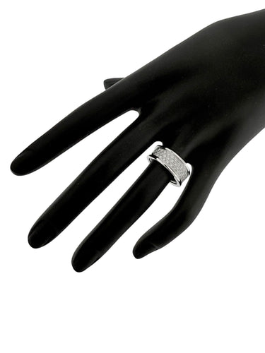 Splend'Oro white gold diamond ring 