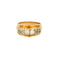 Bague 54.5 Bague en Or jaune & blanc 18k Diamants 58 Facettes CHA5622