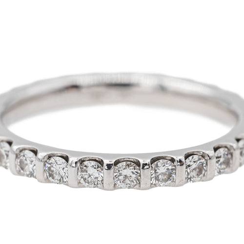 Bague 58 Mauboussin Bague Alliance américaine  Or blanc Diamant 58 Facettes 3349636CN