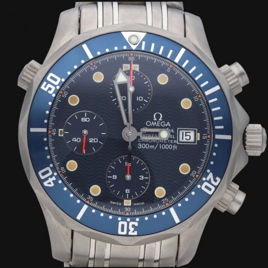 Orologio cronografo Omega Seamaster Diver 300M Titano