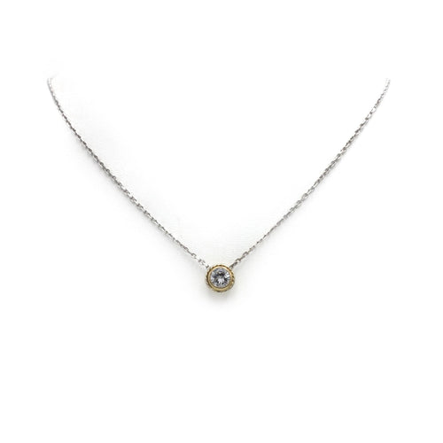 Collier Collier Pendentif - Or & Diamant 0,85 carat 58 Facettes 250340R