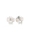 Boucles d'oreilles Puces d'oreilles or blanc diamants ronds 0.7 carat 58 Facettes 1099.32