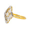 Bague 52 Bague Marquise Or jaune, Platine Diamant 58 Facettes 4615340CN