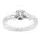 Bague 53 Bague Solitaire Or blanc Diamant 58 Facettes 578757RV