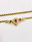 Collier Collier or jaune, rubis et diamants maille corde 58 Facettes