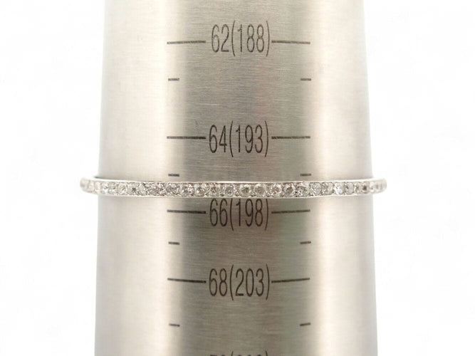 Bracelet bracelet jonc serti complet 78 diamants 3.8ct platine 850 25.3gr 58 Facettes 268460