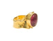 Bague Bague tourmaline rose or jaune 58 Facettes