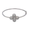 Bracelet Bracelet Jonc Or blanc Diamant 58 Facettes 4013368CN