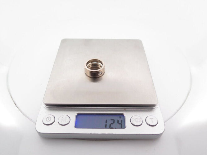 Bague 50 bague CARTIER fortune 1 diamant solitaire 0.17ct t50 en or blanc 18k 12.4gr 58 Facettes 265455