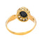 Bague 48.5 Bague Pompadour Or jaune Saphir, Diamant 58 Facettes 4878409CN