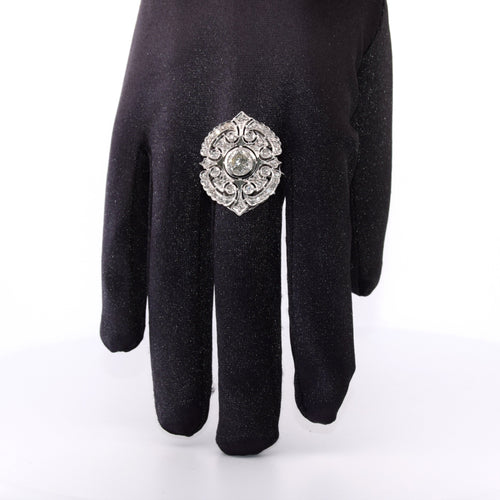 Bague 62 Bague Art Déco 58 Facettes