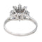 Bague 54 Bague Marguerite  Or blanc Diamant 58 Facettes 4555741RV