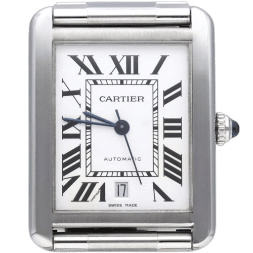 Montre Cartier Montre Tank Solo Xl 58 Facettes MT43127