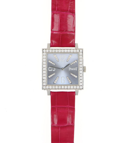 Montre Piaget - Montre Altiplano Lady en or blanc 18k et diamants 58 Facettes