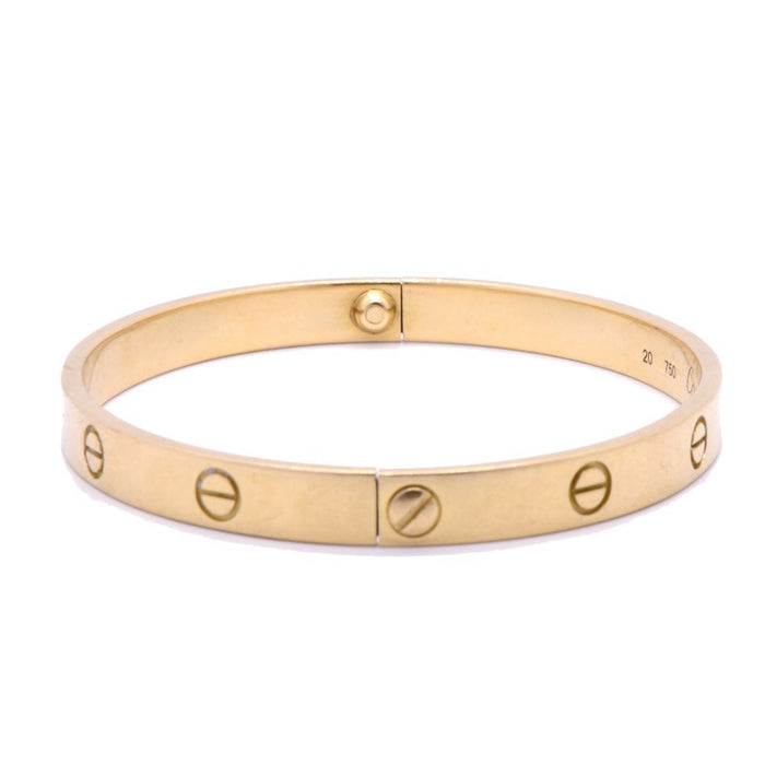 CARTIER - pulsera Love oro amarillo