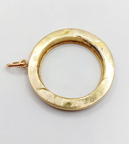 Pendentif Pendentif victorien or jaune orné de perles (circa 1890) 58 Facettes A05277