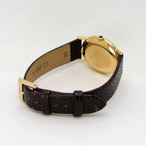 CHOPARD - caixa de relógio em ouro amarelo baignoire 